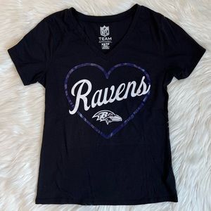 Baltimore‎ Ravens Heart Tee